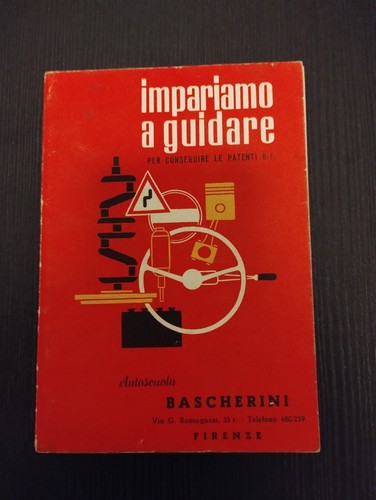 Libro scuola guida anni - , 1960