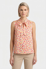 Camicia blusa senza maniche