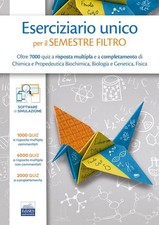 ESERCIZIARIO UNICO PER IL SEMESTRE FILTRO - 7000 QUIZ  - AA.VV. - Edises