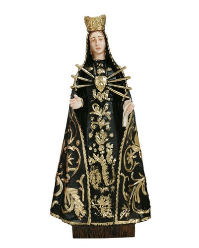 Statua madonna addolorata cm - ,