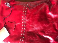 Borsa donna rossa media di pelle