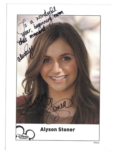 Foto firmata alyson - foto, stoner