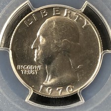 1970 25C Washington Quarter