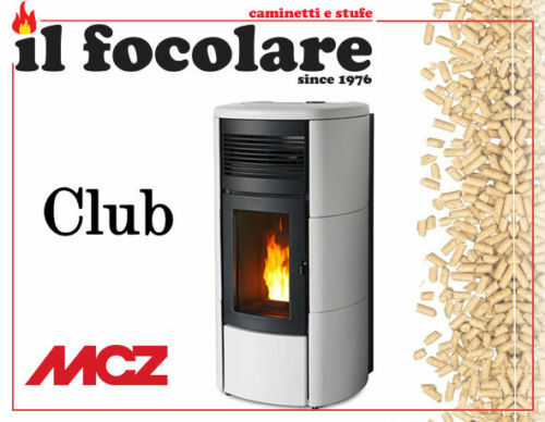 Stufa pellet mcz club hydro - stufa,