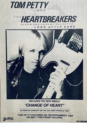 Tom petty 1982 poster - petty,