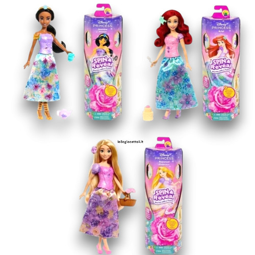 Disney princess spin reveal - spin, e
