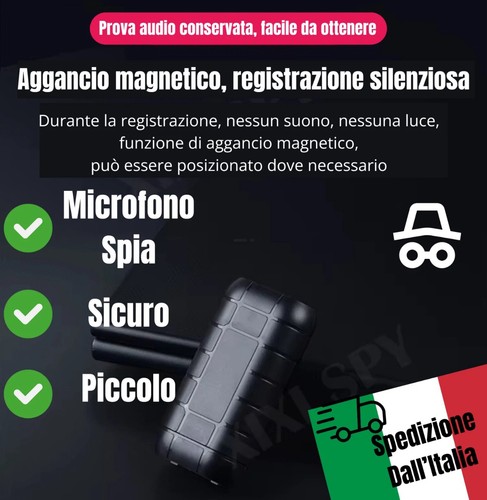 Registratore mini micro spia - mini,