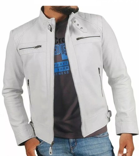Giacca motociclista uomo - giacca,