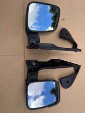 KIT 2 SPECCHIETTI RETROVIS. SX+DX + MOSTRINE IN PLASTICA FORD TRANSIT MK3 86-94