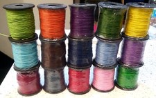 15 ROTOLI CORDINI COTONE 100 YD