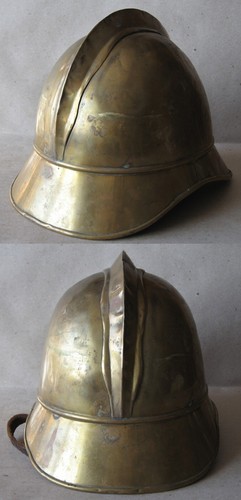 Antico elmetto pompiere - antico,