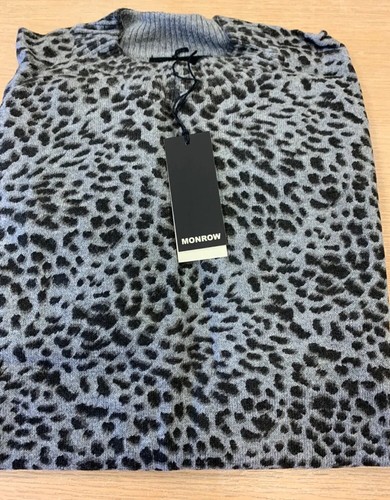 Maglione monrow leopardato - maglione,