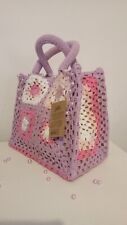 Borsa Handmade Fatta A Mano All’uncinetto stile granny
