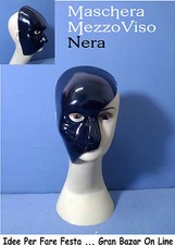 MASCHERA NERA MEZZO VISO