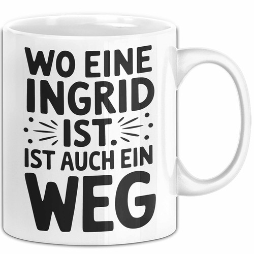Ingrid tasse geschenk eine - wo,