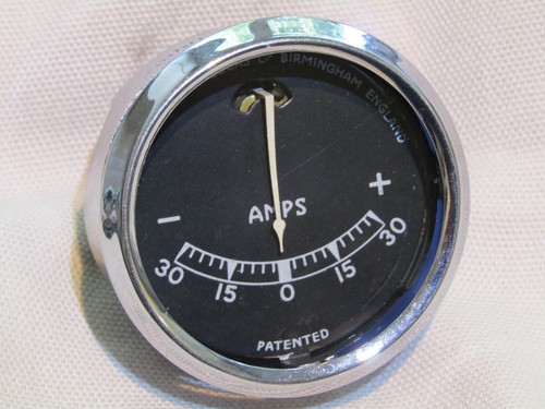 Amperometro vintage lucas bm4 - lucas,