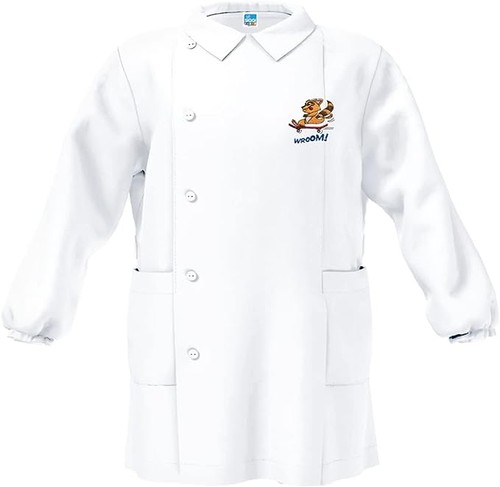 Grembiule bianco per bambino - bianco,