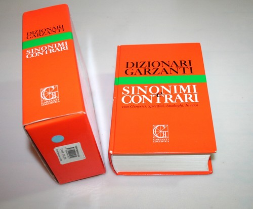 Dizionario garzanti sinonimi - dizionario,