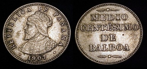 Panama 1907 centesimo - panama,