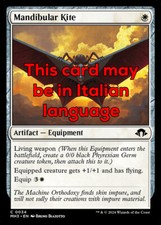 MTG MANDIBULAR KITE FOIL EXC - AQUILONE MANDIBOLARE 34 - MH3 - MAGIC