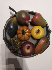 Vassoio con frutta In Legno