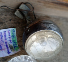 Faro proiettore CEV MARCA ITALIANA anni 50 OTTONE CROMATO