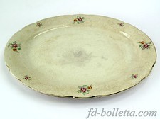 Piatto antico ovale da portata