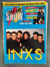 DEEJAY SHOW N 7 MARZO 1988 INXS MICHAEL JACKSON, SAMANTHA FOX, JOVANOTTI