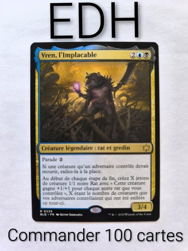 Mtg commander deck rats vrenn - rats,