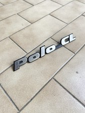 Targhetta Scritta Polo CL in Buone Condizioni BADGE LOGO FREGIO STEMMA