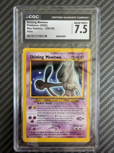 Cgc shining mewtwo 109 - shining,