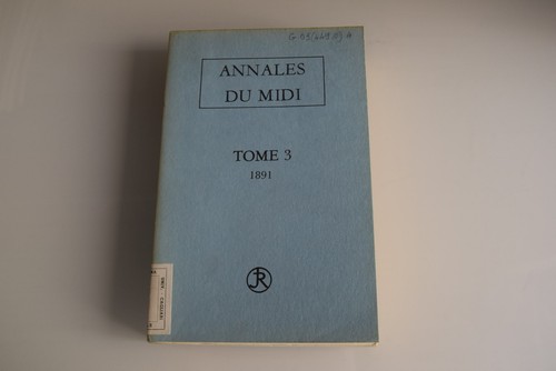 Annales midi la - annales, france
