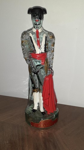 Bottiglia vetro dipinta - vetro,
