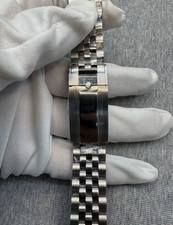 Cinturino bracciale stile giubileo 21/22 mm adatto a Tudor Black Bay Chrono M79360B nuovo 316L