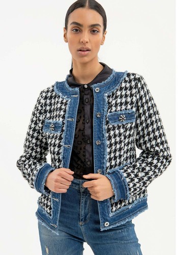 Giacca donna pied poule - giacca,