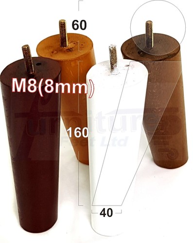 Ricambio legno angolato - 4x,