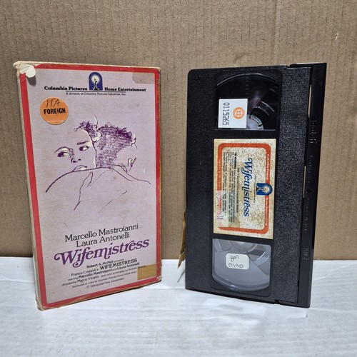 Wifemistress vhs tape marcello - wifemistress,