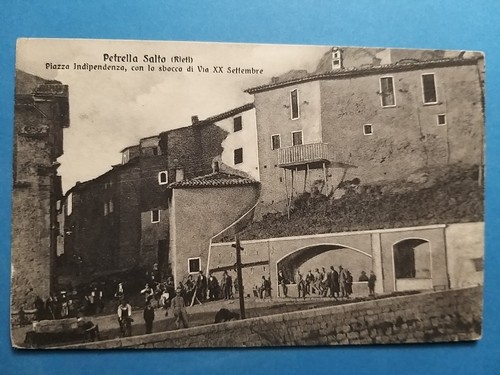 Petrella salto piazza - salto, (rieti).