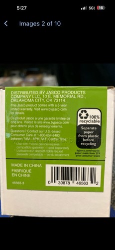 Smart dimmer wave - z-wave, jasco