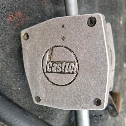 Vintage castrol oil drum - vintage,
