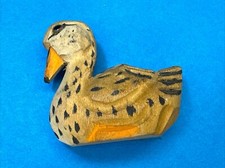 ANATRA IN LEGNO  CALAMITA MAGNETE FRIGO FRIGORIFERO