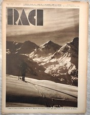 RACI 1934 COPPA D'ORO DUCE SGOMBRANEVE CORTINA CERRETO CASTELNOVO MONTE ROSA