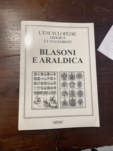 Blasoni araldica diderot - blasoni, e