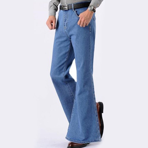 Jeans uomo bell bottom - jeans,