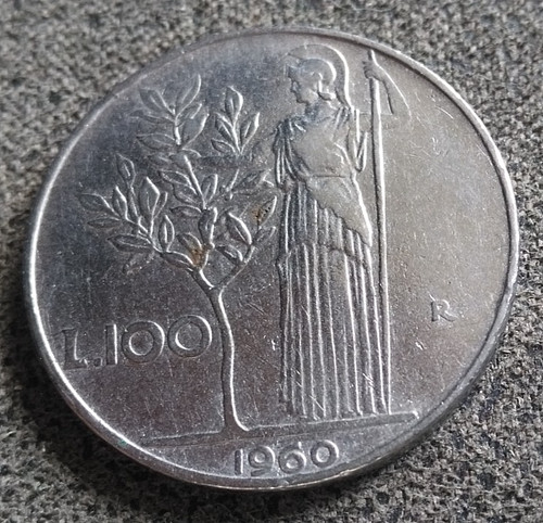 Monnaie italie 100 lire 1960 - 100, r