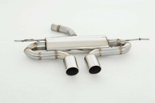 Scarico sportivo duplex FMS acciaio inox VW Golf VI per R-Heck anno 2008-12 2,0 l TDI GTD