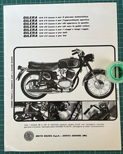 Rara Pubblicità Moto GILERA 124 5V Lusso 1968/a