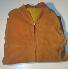 Giacca In Pelle Di Camoscio Uomo