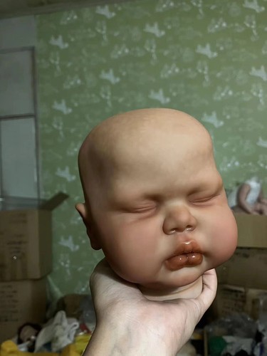 Kit bambola neonato dipinta