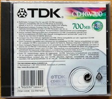 TDK - CD-RW - 700MB/80min -